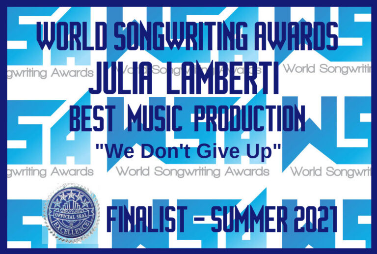 Songwriter Awards-Julia Lamberti